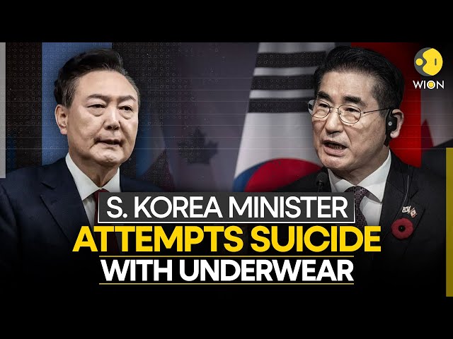 ⁣South Korean Leader Who Recommended Martial Law, Attempts Suicide Using Underwear | WION Originals