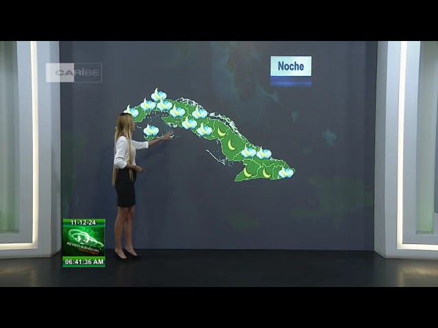 ⁣Pronóstico del Tiempo al Amanecer en Cuba: 11/12/2024