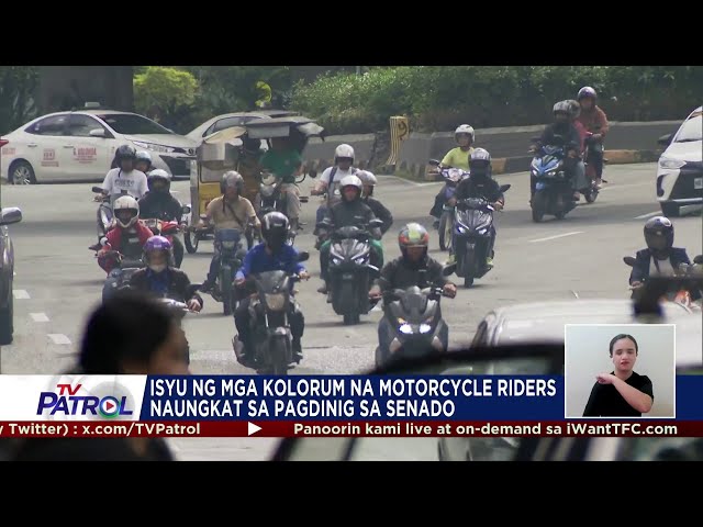 ⁣Isyu ng kalinisan sa pinapagamit na helmet ng mga motorcycle taxi naungkat sa Senado