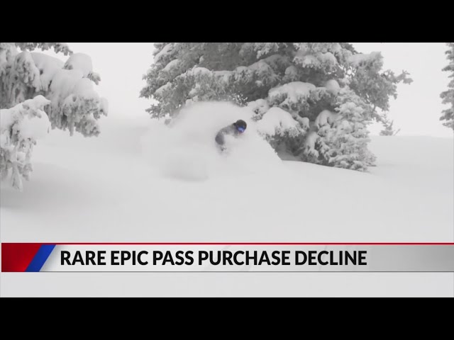 ⁣Epic Pass sales decline