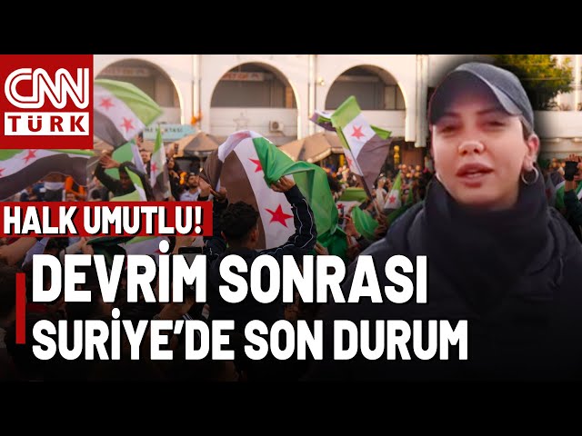 ⁣CNN TÜRK Şam’dan Bildiriyor: Esad Kaçtı, Rejim Çöktü! Suriye’de Yeni Dönem Başlıyor!