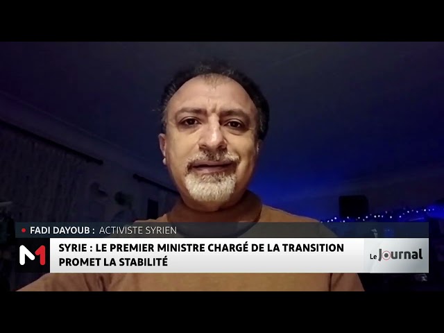 ⁣Comment se dessine la transition en Syrie ? le point avec Fadi Ayoub