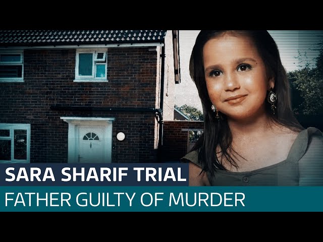 ⁣Sara Sharif's father and stepmother found guilty of murder | ITV News