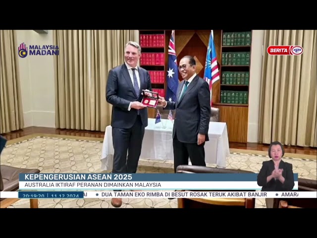 ⁣11 DIS 2024 - B.PERDANA - KEPENGERUSIAN ASEAN 2025: AUSTRALIA IKTIRAF PERANAN DIMAINKAN MALAYSIA