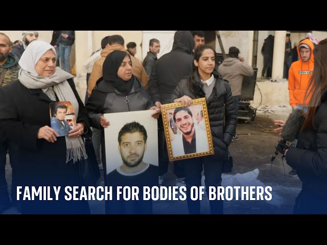 ⁣'They took my brothers - I want their bodies back' | Assad Downfall