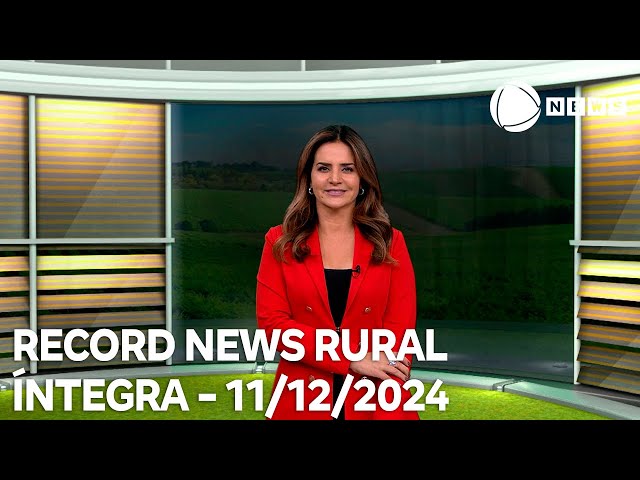 ⁣Record News Rural - 11/12/2024