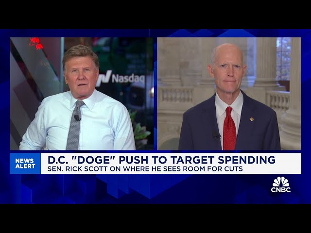 ⁣Sen. Rick Scott: The American public knows that inflation is tied to wasteful government spending