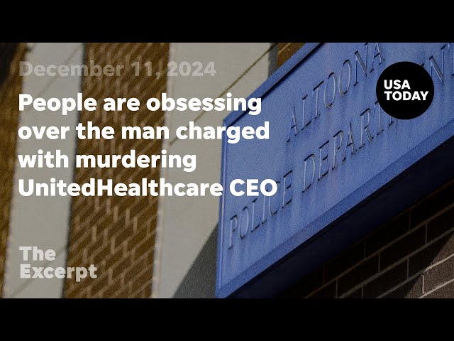 ⁣People are obsessing over UnitedHealthcare CEO murder suspect Luigi Mangione. Why? | The Excerpt