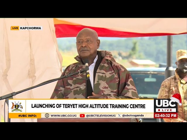 ⁣MUSEVENI VOWS TO KEEP UGANDA PEACEFUL TO FACILITATE & BOOST SPORTS TALENT GROWTH