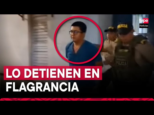 ⁣Loreto: médico residente es detenido por presuntamente abusar sexualmente de una niña en hospital