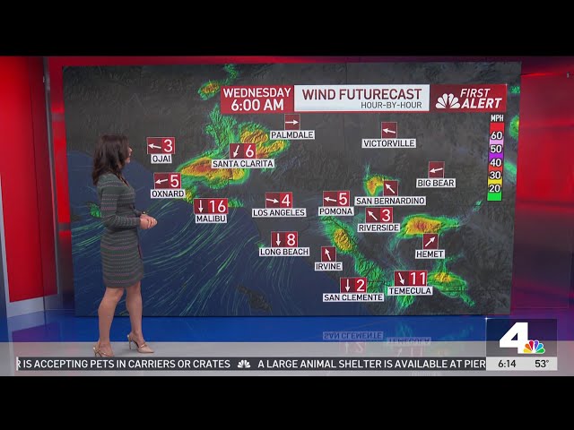 ⁣First Alert Forecast: Critical fire weather