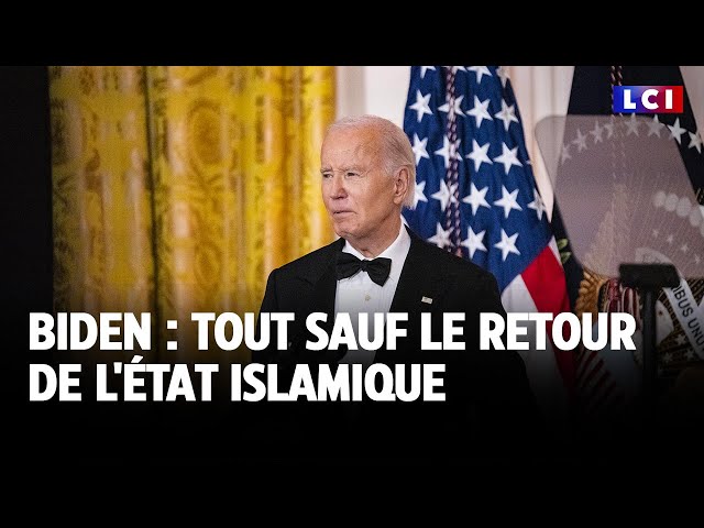 ⁣Biden : tout sauf le retour de l'État islamique｜LCI