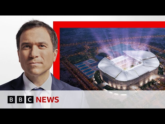 ⁣Ros Atkins on: Why is Saudi Arabia hosting the 2034 world cup? | BBC News