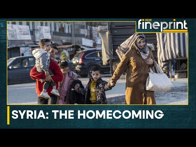 ⁣Syrian Refugees Return to Their Homeland | WION Fineprint