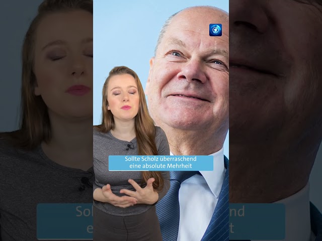 ⁣Nur zwei Sätze war der Antrag lang. #tagesschau #nachrichten #scholz  #vertrauensfrage  #neuwahlen