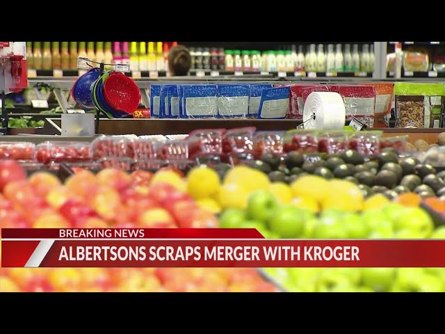 ⁣Albertsons gives up Kroger merger, sues grocery chain