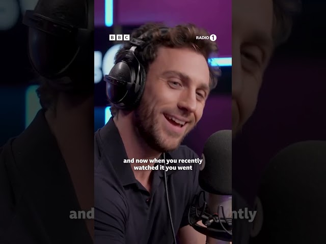 ⁣Aaron Taylor-Johnson joins Greg James on Radio 1 to react to listeners' unpopular opinions