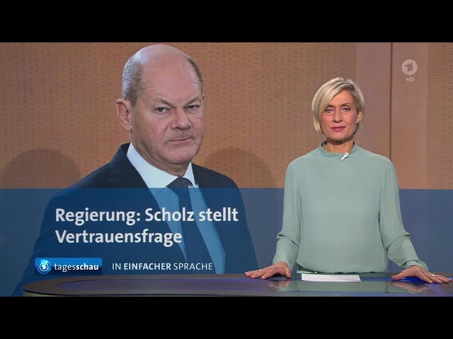 ⁣tagesschau in Einfacher Sprache 19:00 Uhr, 11.12.2024