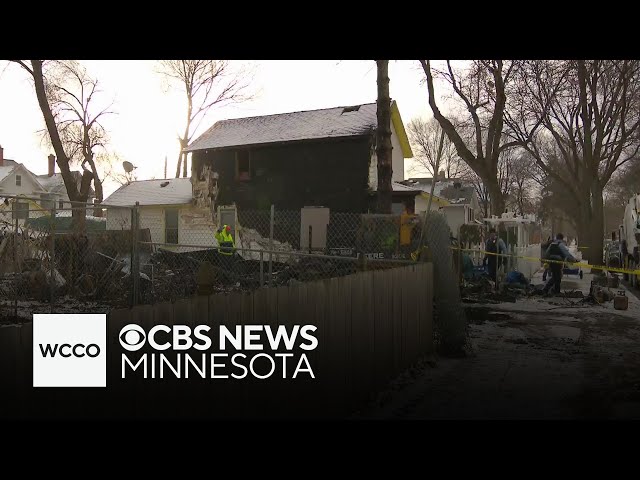 ⁣Fire spreads to Minneapolis home after propane tanks explode in encampment