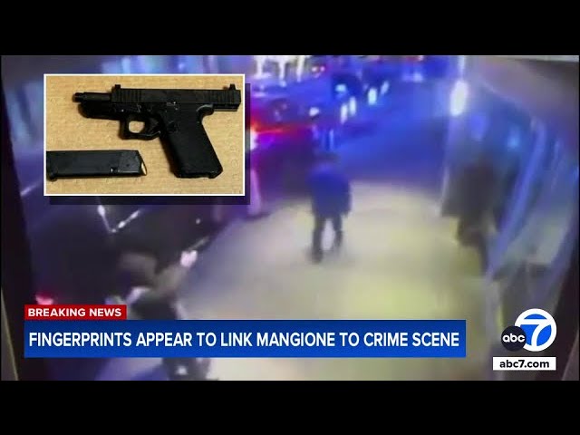 ⁣CEO murder suspect Luigi Mangione's fingerprints and gun match those at scene of shooting: NYPD