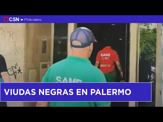 ⁣VIUDAS NEGRAS en PALERMO: TRES HOMBRES terminaron INTOXICADOS y GOLPEADOS