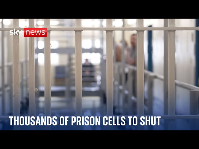 ⁣Under-strain prison system to shut thousands of cells for fire safety and security improvements