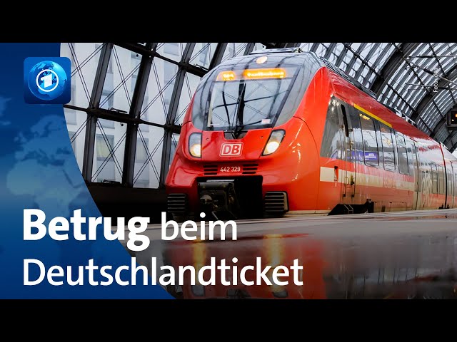 ⁣Deutschlandticket: Betrugsfälle aufgedeckt