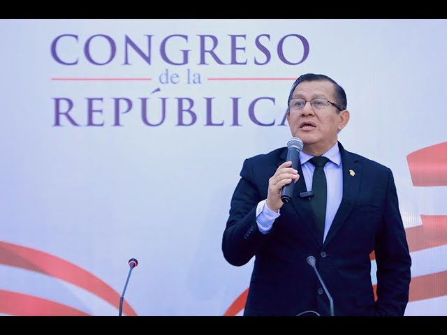 ⁣Presidente del Congreso sobre la posibilidad de la pena de muerte: "Requeriría trámites complej