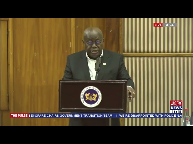 ⁣Let’s consolidate Ghana’s reputation by adhering to Transition Act – Akufo-Addo