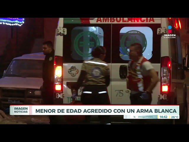 ⁣Adolescente agredido con arma blanca | Noticias GDL con Fabiola Anaya