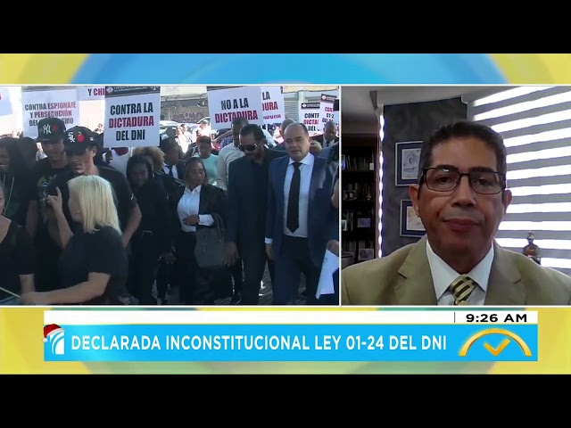 ⁣Abogado habla sobre Ley DNI declarada inconstitucional