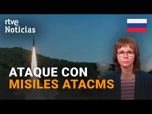 ⁣GUERRA UCRANIA: RUSIA denuncia otro ATAQUE ucraniano con MISILES ATACMS y PROMETE RESPONDER | RTVE