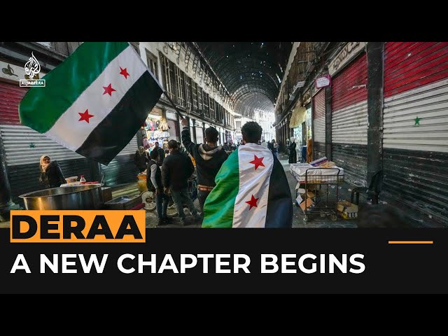 ⁣Deraa residents seek a new Syria amid optimism and poverty | AJ #shorts