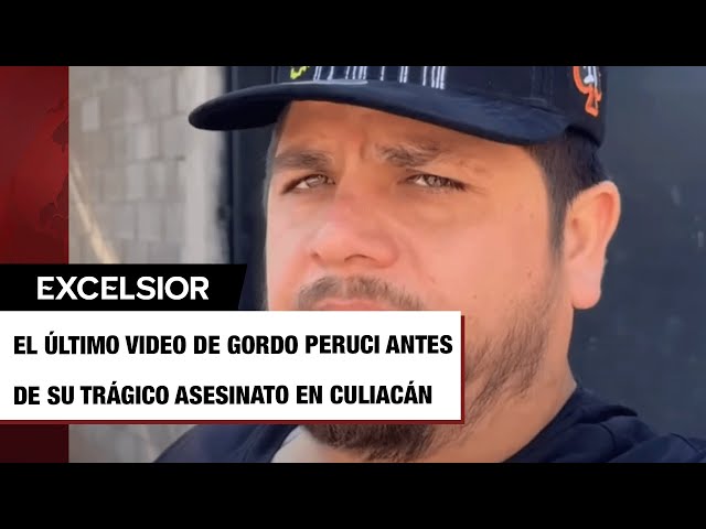 ⁣Gordo Peruci: este fue el último video que subió antes de la tragedia