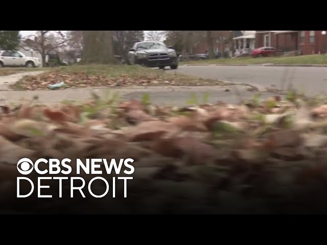 ⁣Detroit police officer hospital after being dragged by fleeing vehicle