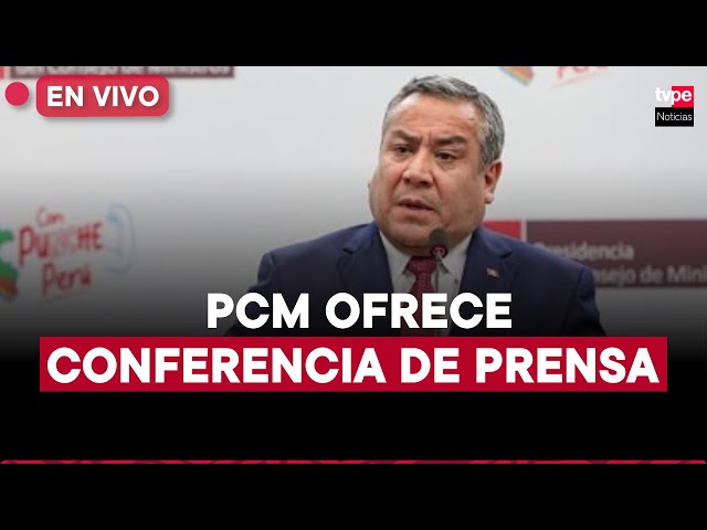 ⁣ EN VIVO: Conferencia de prensa PCM, hoy 11  de diciembre del 2024