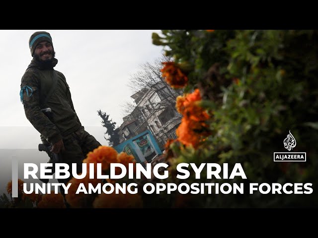 ⁣Rebuilding Syria: Unity among opposition forces after Assad collapse