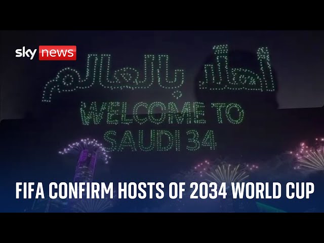 ⁣FIFA confirm Saudi Arabia as hosts of the 2034 World Cup