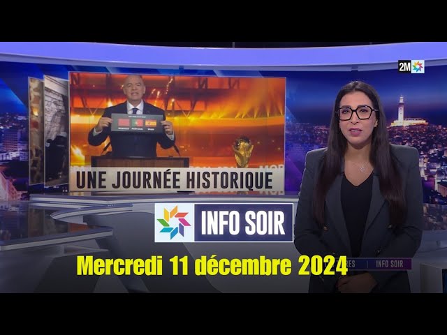 ⁣Info soir : Mercredi  11 décembre 2024