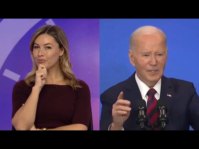 ⁣Biden ‘screams and points his finger’ following 'awkward' gaffe