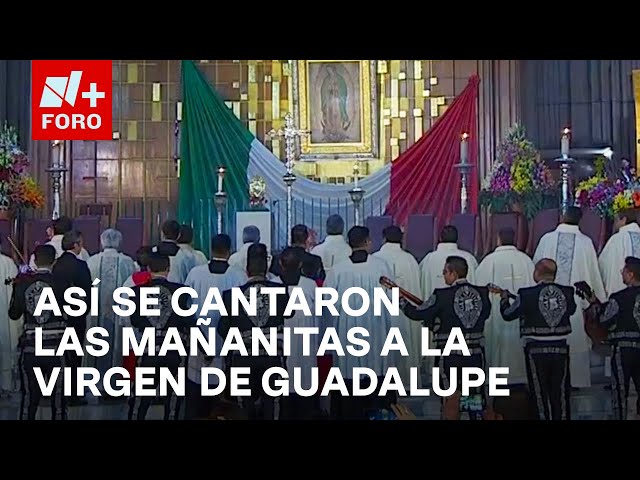 ⁣Mañanitas a la Virgen desde la Basílica de Guadalupe 2024