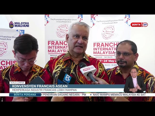 ⁣12 DIS 2024 - BERITA PERDANA- KONVENSYEN FRANCAIS ASEAN MEMPERKASA INDUSTRI FRANCAIS LEBIH MAMPAN