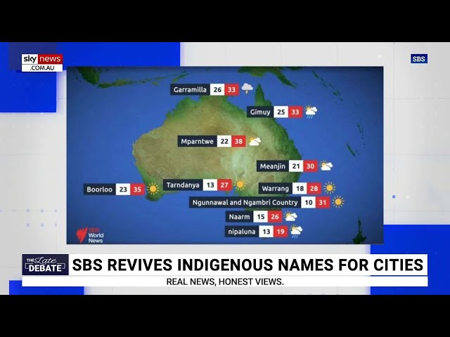 ⁣SBS run ‘confusing’ Indigenous weather report