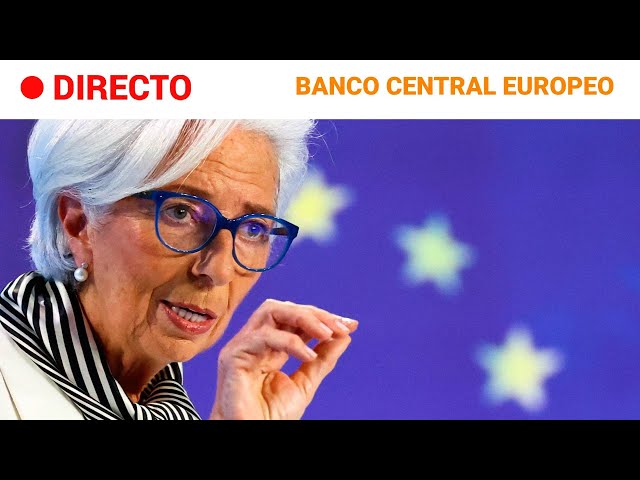 ⁣BCE  EN DIRECTO: LAGARDE informa de la nueva BAJADA de los TIPOS de INTERÉS un 0.25 POR CIENTO