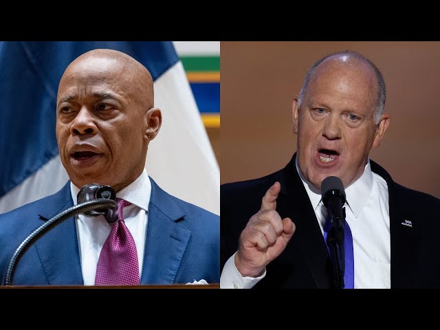 ⁣Watch Live: NYC Mayor Eric Adams, Trump's "border czar" pick Tom Homan speak to repor