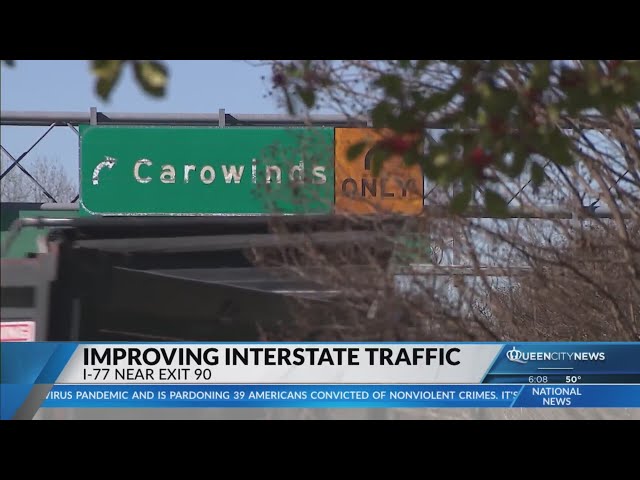 ⁣Plans in place to alleviate traffic at Carowinds exit