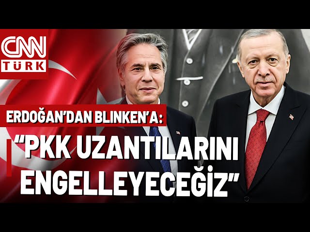 ⁣ İletişim Başkanlığı'ndan Son Dakika: Erdoğan, ABD'li Bakan Blinken'a Bu Sözleri Söyl