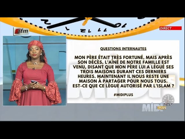 ⁣Questions 2: Mon père était très fortuné mais après son décès l'ainé est venu disant que mon pè