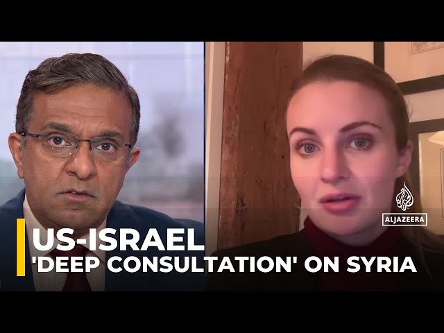 ⁣National security adviser says US is in 'deep consultation' with Israel on Syria