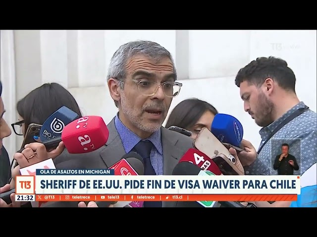 ⁣Sheriff del condado de Oakland pide fin de Visa Waiver para Chile tras ola de asaltos